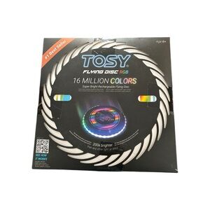 Tosy Flying Disc 16 Million Colors Super Rechargeable 200X Brighter Waterproof